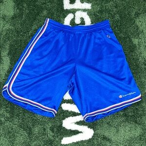 Champion Men's Vibrant Blue Athletic Shorts